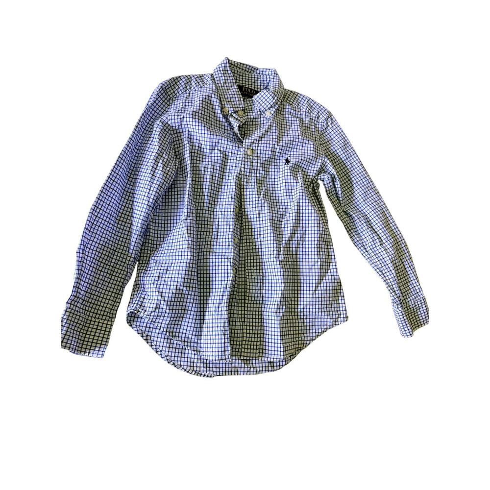 Polo Ralph Lauren Plaid Long-Sleeve Shirt sz Small (8)